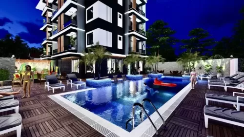 yerleşim Hazır Mülk 1 yatak odası F/F Apartman  satılık içinde Alanya , Antalya #54842 - 1  image 