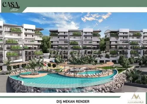 Résidentiel Propriété prête 1 chambre F / F Appartement  à vendre au Alanya , Antalya #54847 - 1  image 