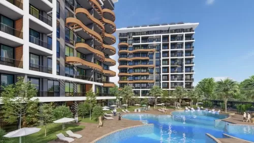 yerleşim Hazır Mülk 1 yatak odası F/F Apartman  satılık içinde Alanya , Antalya #54850 - 1  image 