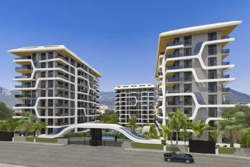 Residential Ready Property 1 Bedroom F/F Apartment  for sale in Alanya , Antalya #54866 - 1  image 