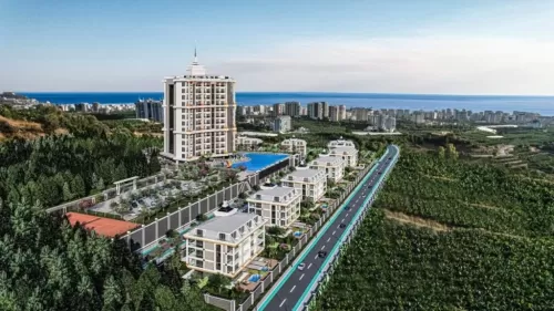 yerleşim Hazır Mülk 1 yatak odası F/F Apartman  satılık içinde Alanya , Antalya #54868 - 1  image 