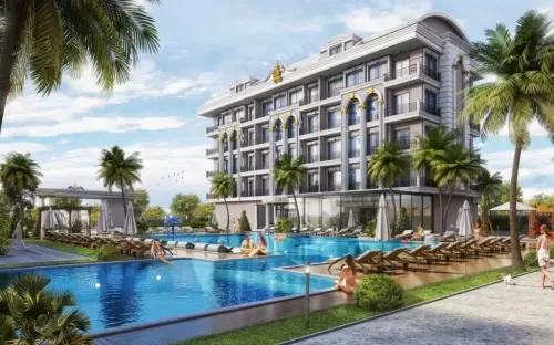 Residencial Listo Propiedad 1 dormitorio F / F Apartamento  venta en Alanya , Antalya #54869 - 1  image 