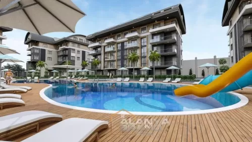 yerleşim Hazır Mülk 1 yatak odası F/F Apartman  satılık içinde Alanya , Antalya #54881 - 1  image 