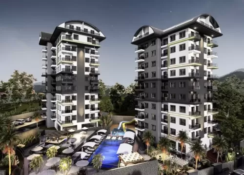 yerleşim Hazır Mülk 1 yatak odası F/F Apartman  satılık içinde Alanya , Antalya #54897 - 1  image 