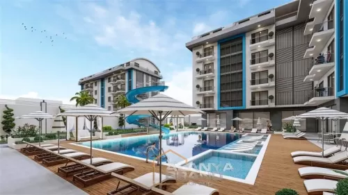 yerleşim Hazır Mülk 1 yatak odası F/F Apartman  satılık içinde Alanya , Antalya #54908 - 1  image 