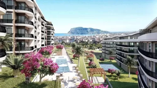 Residencial Listo Propiedad 2 dormitorios F / F Apartamento  venta en Alanya , Antalya #54930 - 1  image 