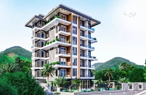 yerleşim Hazır Mülk 1 yatak odası F/F Apartman  satılık içinde Alanya , Antalya #54932 - 1  image 