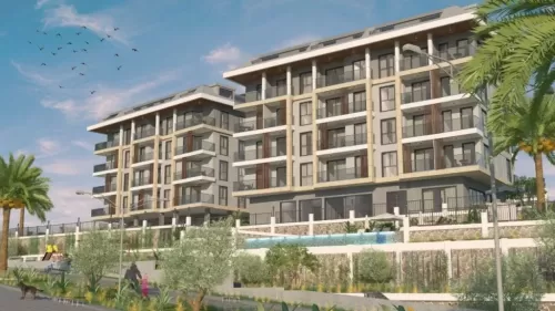 Residencial Listo Propiedad 1 dormitorio F / F Apartamento  venta en Alanya , Antalya #54956 - 1  image 