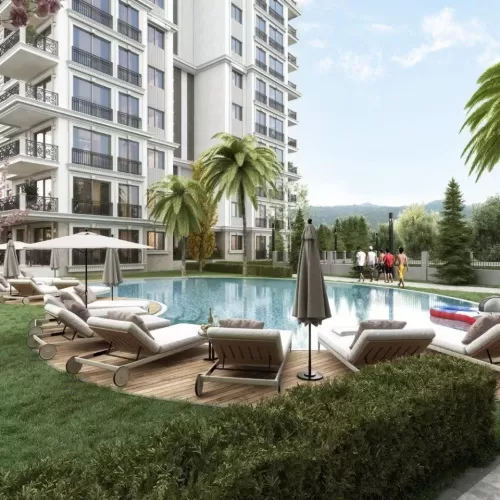 Residencial Listo Propiedad 1 dormitorio F / F Apartamento  venta en Alanya , Antalya #54971 - 1  image 