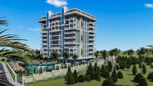 yerleşim Hazır Mülk 1 yatak odası F/F Apartman  satılık içinde Alanya , Antalya #54988 - 1  image 