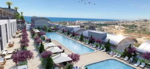 Residencial Listo Propiedad 1 dormitorio F / F Apartamento  venta en Alanya , Antalya #54998 - 1  image 