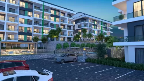 Residential Ready Property 1 Bedroom F/F Apartment  for sale in Alanya , Antalya #55001 - 1  image 