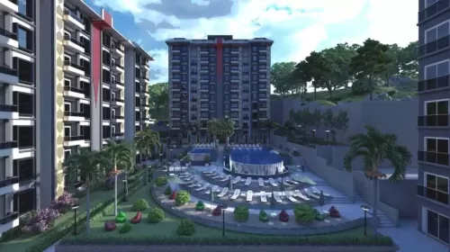 Residential Ready Property 2 Bedrooms F/F Apartment  for sale in Alanya , Antalya #55011 - 1  image 