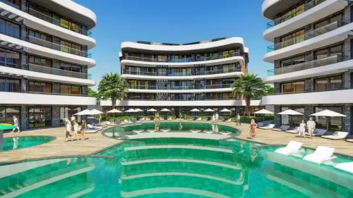 yerleşim Hazır Mülk 1 yatak odası F/F Apartman  satılık içinde Alanya , Antalya #55157 - 1  image 