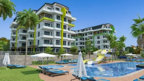 yerleşim Hazır Mülk 1 yatak odası F/F Apartman  satılık içinde Alanya , Antalya #55166 - 1  image 