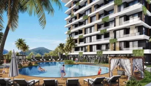 Residencial Listo Propiedad 1 dormitorio F / F Apartamento  venta en Alanya , Antalya #55169 - 1  image 