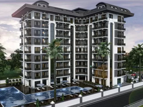 Residential Ready Property 2 Bedrooms F/F Apartment  for sale in Alanya , Antalya #55180 - 1  image 