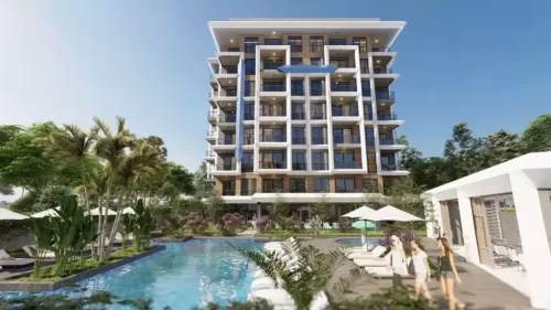 Residential Ready Property 1 Bedroom F/F Apartment  for sale in Alanya , Antalya #55187 - 1  image 