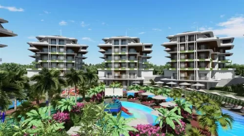 Residencial Listo Propiedad 1 dormitorio F / F Apartamento  venta en Alanya , Antalya #55201 - 1  image 