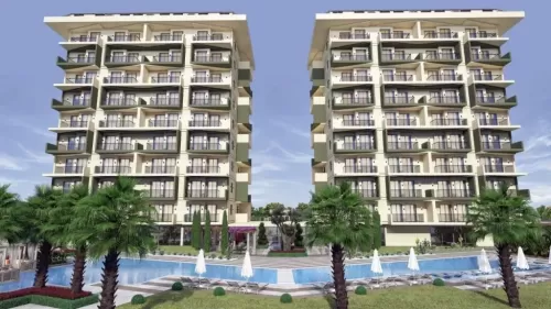 yerleşim Hazır Mülk 1 yatak odası F/F Apartman  satılık içinde Alanya , Antalya #55339 - 1  image 