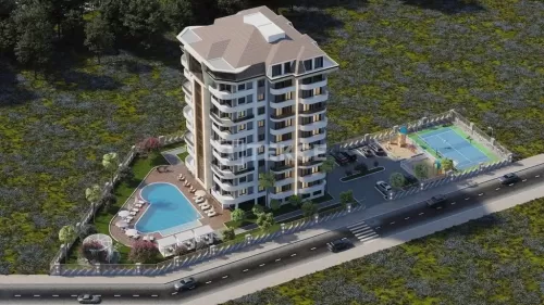 Residencial Listo Propiedad 2 dormitorios F / F Apartamento  venta en Alanya , Antalya #55351 - 1  image 