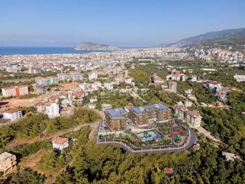 yerleşim Hazır Mülk 1 yatak odası F/F Apartman  satılık içinde Alanya , Antalya #55360 - 1  image 