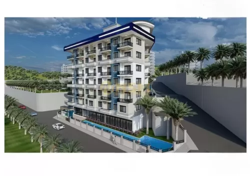 Residencial Listo Propiedad 2 dormitorios F / F Apartamento  venta en Alanya , Antalya #55361 - 1  image 