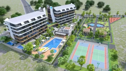 yerleşim Hazır Mülk 1 yatak odası F/F Apartman  satılık içinde Alanya , Antalya #55379 - 1  image 