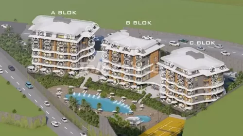 Residencial Listo Propiedad 3 dormitorios F / F Apartamento  venta en Alanya , Antalya #55384 - 1  image 