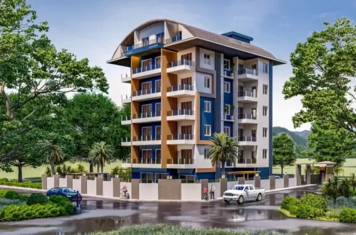 Residencial Listo Propiedad 1 dormitorio F / F Apartamento  venta en Alanya , Antalya #55387 - 1  image 