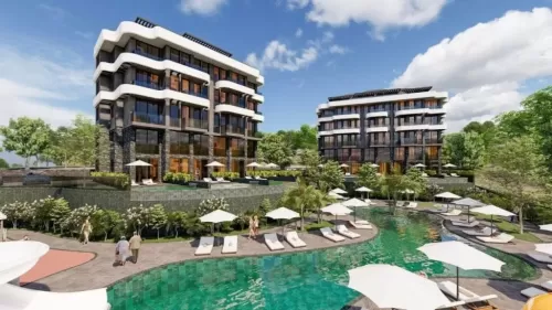 Residential Ready Property 1 Bedroom F/F Apartment  for sale in Alanya , Antalya #55680 - 1  image 