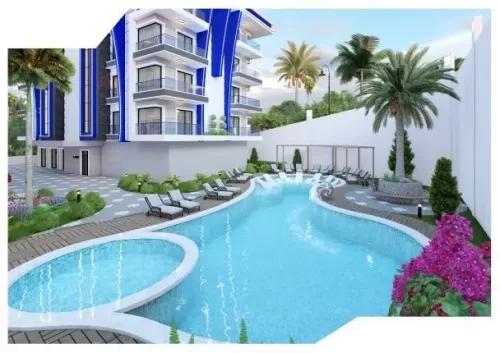 Residential Ready Property 2 Bedrooms F/F Apartment  for sale in Alanya , Antalya #55691 - 1  image 