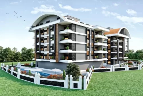 Residential Ready Property 1 Bedroom F/F Apartment  for sale in Alanya , Antalya #55694 - 1  image 