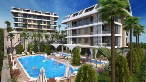 Residential Ready Property 1 Bedroom F/F Apartment  for sale in Alanya , Antalya #55711 - 1  image 