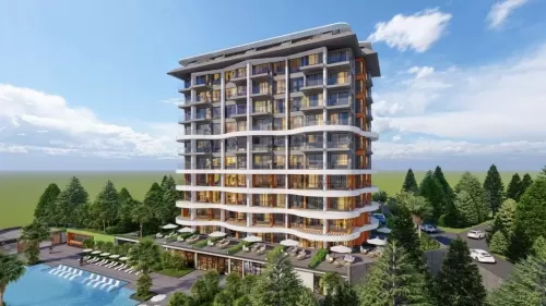 yerleşim Hazır Mülk 1 yatak odası F/F Apartman  satılık içinde Alanya , Antalya #55719 - 1  image 