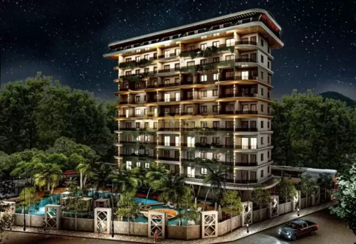 Residencial Listo Propiedad 2 dormitorios F / F Apartamento  venta en Alanya , Antalya #55726 - 1  image 