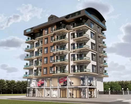 yerleşim Hazır Mülk 1 yatak odası F/F Apartman  satılık içinde Alanya , Antalya #55730 - 1  image 