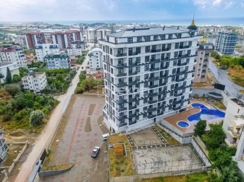 yerleşim Hazır Mülk 1 yatak odası F/F Apartman  satılık içinde Alanya , Antalya #55896 - 1  image 