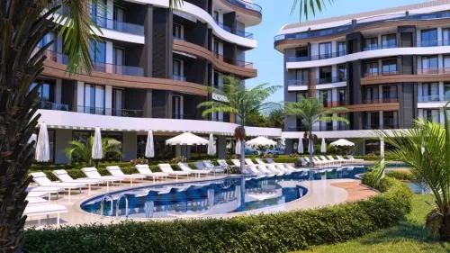 yerleşim Hazır Mülk 1 yatak odası F/F Apartman  satılık içinde Alanya , Antalya #55932 - 1  image 