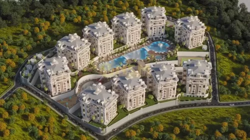 yerleşim Hazır Mülk 1 yatak odası F/F Apartman  satılık içinde Alanya , Antalya #55934 - 1  image 