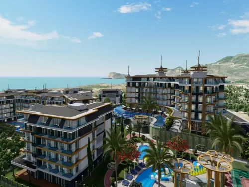 yerleşim Hazır Mülk 1 yatak odası F/F Apartman  satılık içinde Alanya , Antalya #55936 - 1  image 