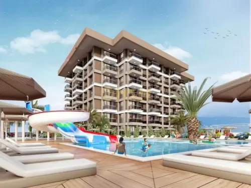 yerleşim Hazır Mülk 1 yatak odası F/F Apartman  satılık içinde Alanya , Antalya #56022 - 1  image 