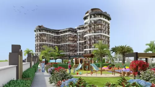 yerleşim Hazır Mülk 1 yatak odası F/F Apartman  satılık içinde Alanya , Antalya #56039 - 1  image 