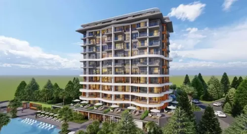 yerleşim Hazır Mülk 1 yatak odası F/F Apartman  satılık içinde Alanya , Antalya #56058 - 1  image 