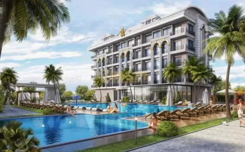 yerleşim Hazır Mülk 1 yatak odası F/F Apartman  satılık içinde Alanya , Antalya #56068 - 1  image 