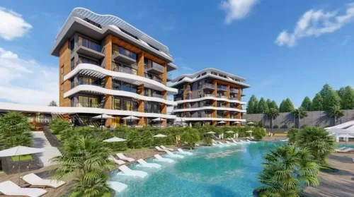 Residencial Listo Propiedad 1 dormitorio F / F Apartamento  venta en Alanya , Antalya #56071 - 1  image 