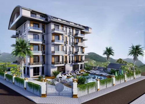 yerleşim Hazır Mülk 1 yatak odası F/F Apartman  satılık içinde Alanya , Antalya #56097 - 1  image 