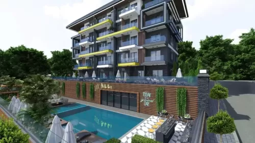 yerleşim Hazır Mülk 1 yatak odası F/F Apartman  satılık içinde Alanya , Antalya #56102 - 1  image 