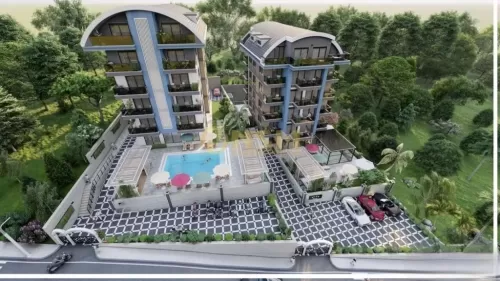 Résidentiel Propriété prête 1 chambre F / F Appartement  à vendre au Alanya , Antalya #56103 - 1  image 