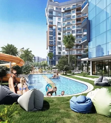 Résidentiel Propriété prête 1 chambre F / F Appartement  à vendre au Alanya , Antalya #56253 - 1  image 